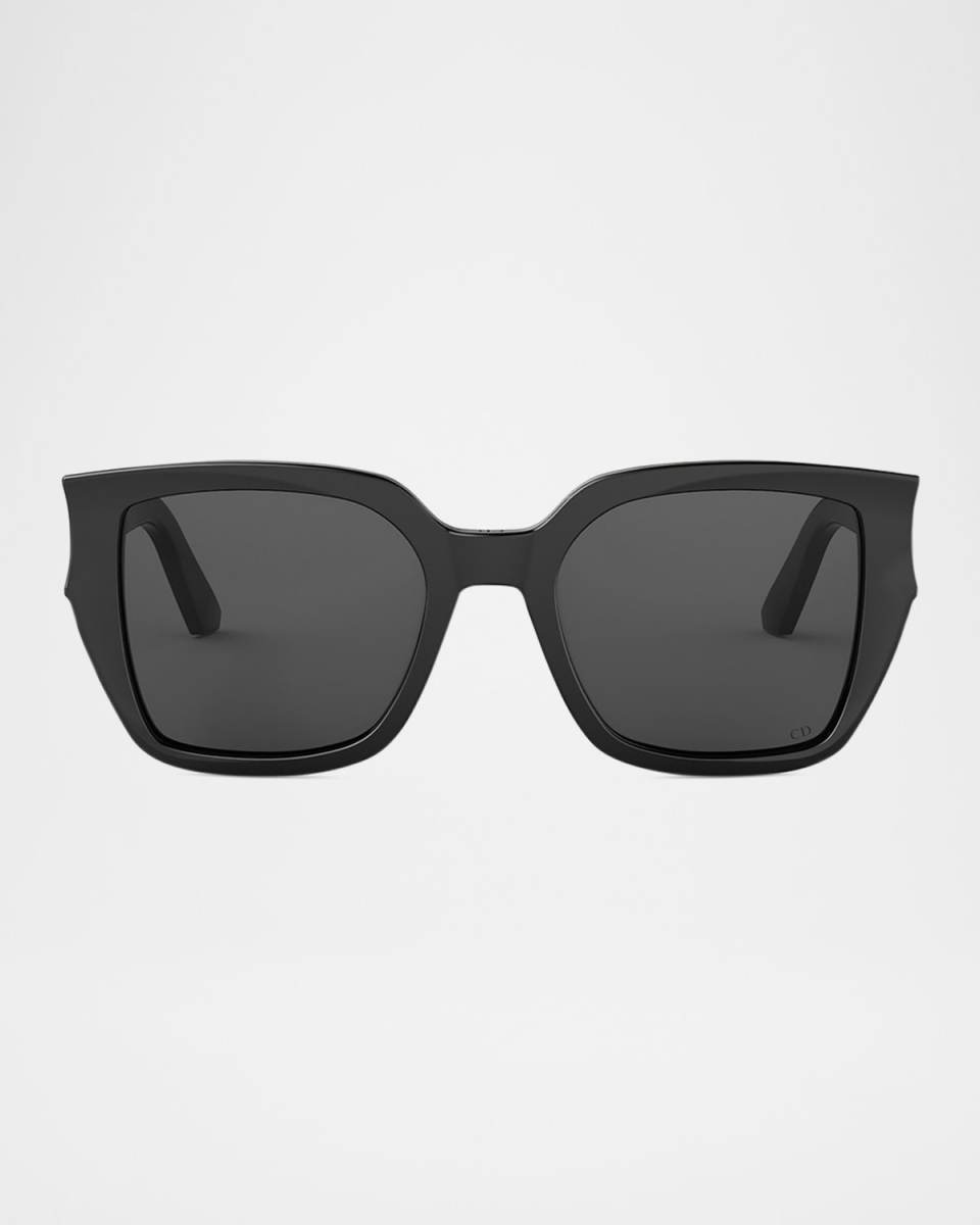 DiorGlow S1I Square Acetate Sunglasses